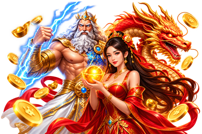Ilustrasi karakter fantasi JUARAGACOR
